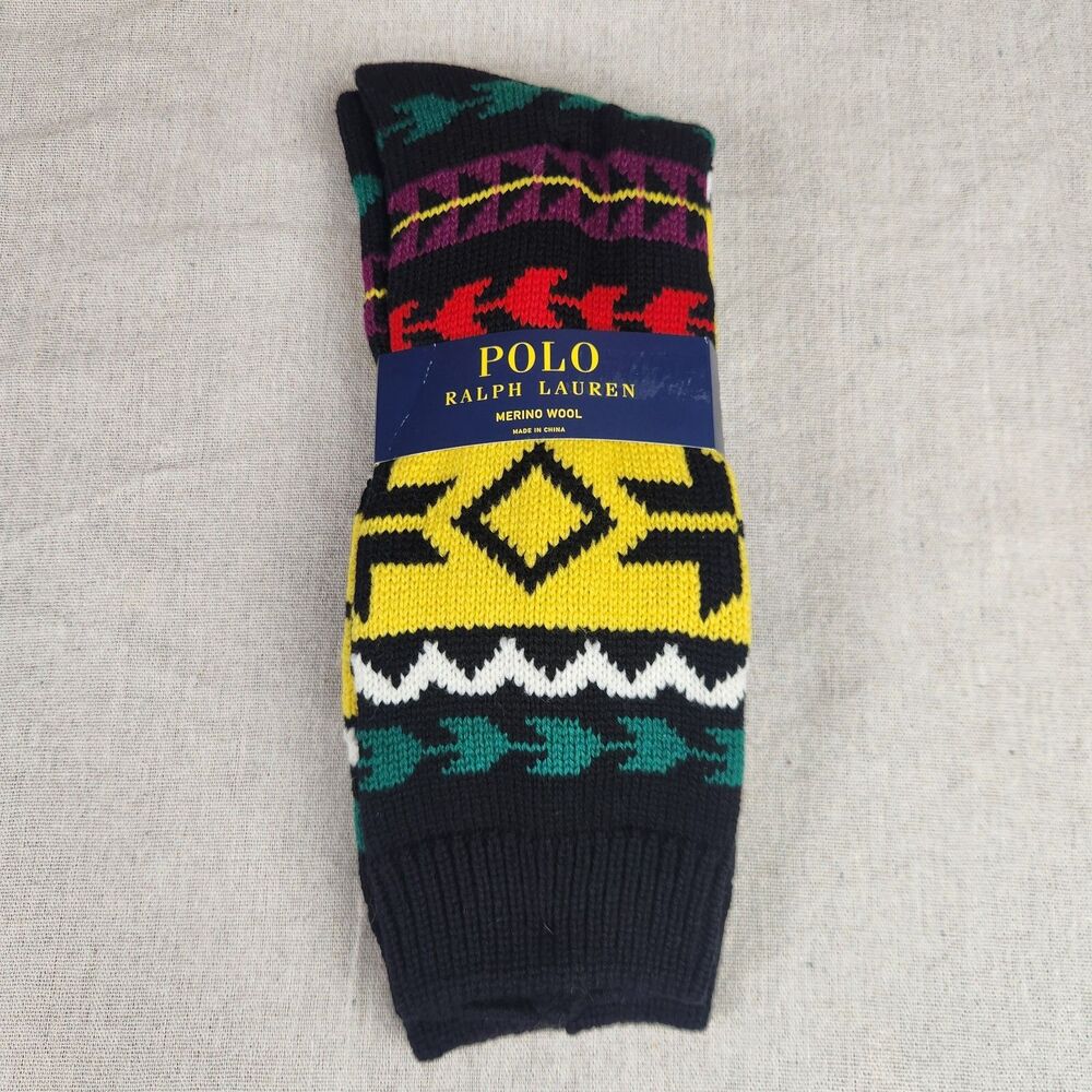 Polo Ralph Lauren Women’s 100% Merino Wool Thick Boot Socks $55